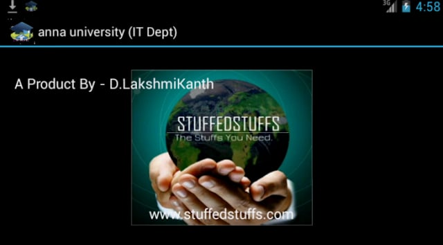 Anna University (IT dept)截图1