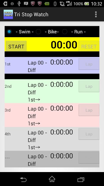 Tri Stop Watch截图2