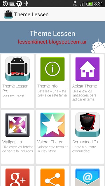 Theme Lessen Multi Launcher截图2