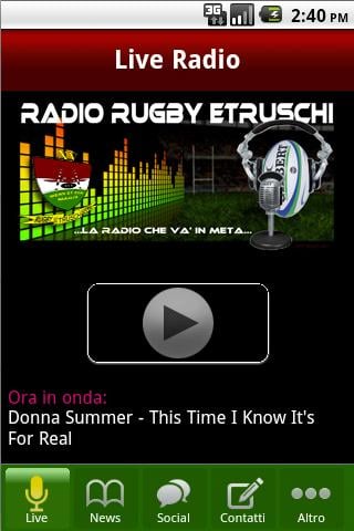 Radio Rugby Etruschi截图1