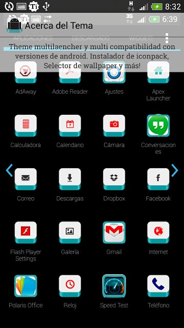 Theme Lessen Multi Launcher截图3