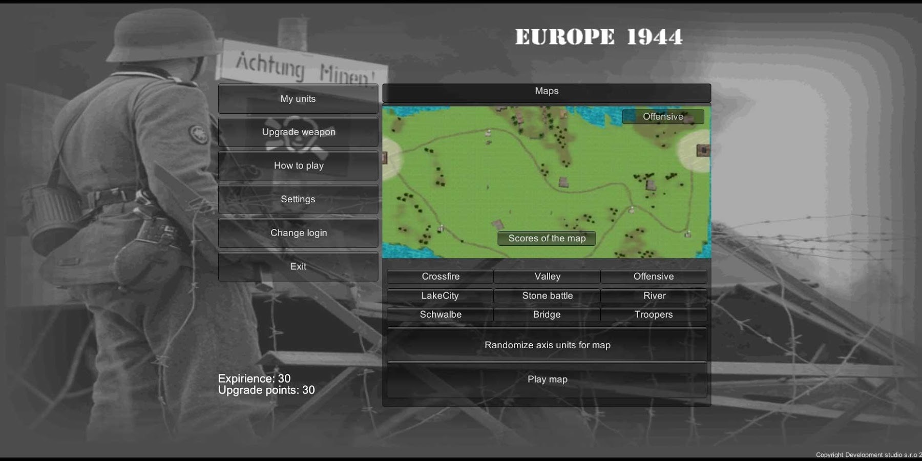 Europe 1944 - A strategy game截图1