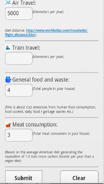 CO2 Emission Calculator截图3