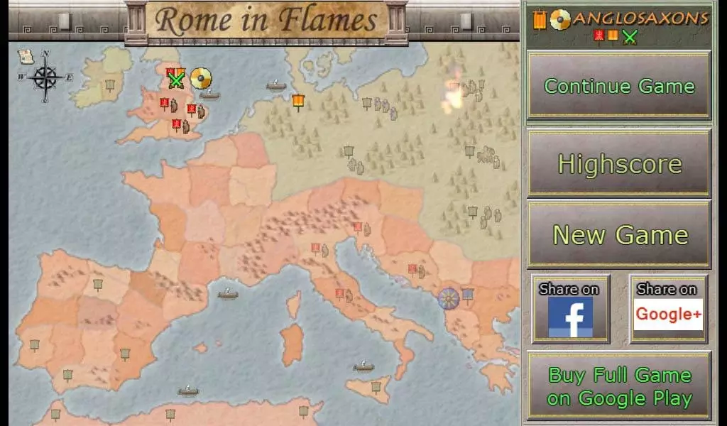 Strategy Rome in Flames FREE截图5