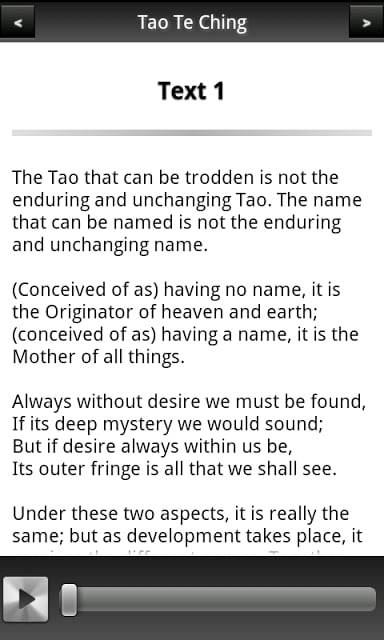 The Spoken Tao Te Ching FREE截图1