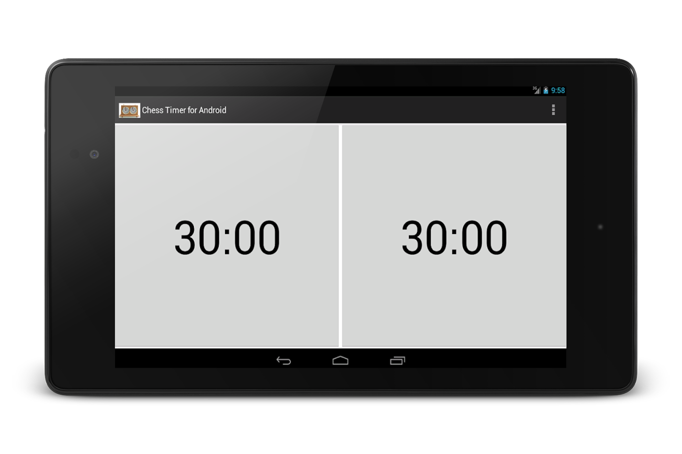Chess Timer for Android截图2