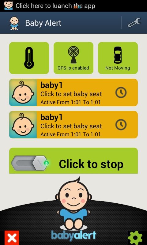 Baby Alert תינוק באוטו截图4