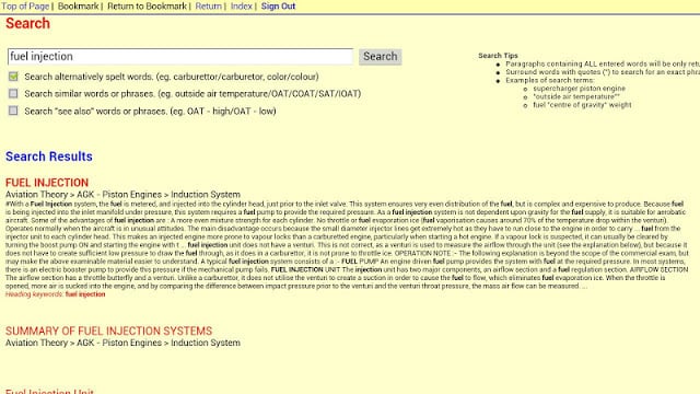 Online Aviation Theory Browser截图1