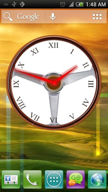 Analog Clock - Auto Steering截图4