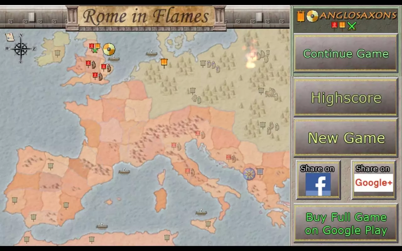 Strategy Rome in Flames FREE截图1