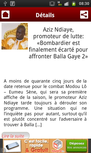 S&eacute;n&eacute;gal NewsPapers截图4