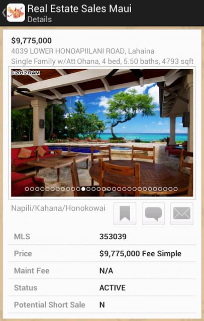 Real Estate Sales Maui截图1