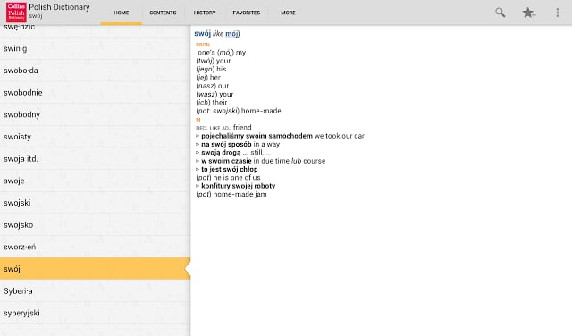 柯林斯波兰语字典截图7