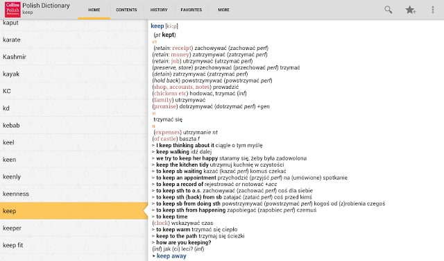 柯林斯波兰语字典截图2