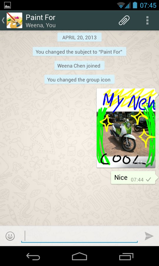 Paint for Whatsapp截图3