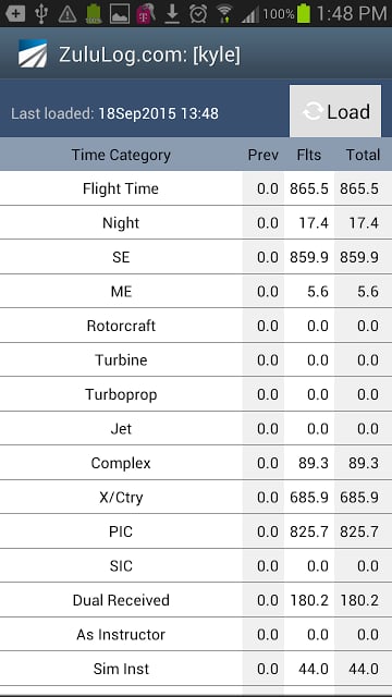 ZuluLog Pilot Logbook截图1