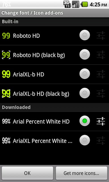 BN Pro Percent White HD Text截图5