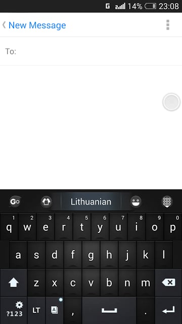 Lithuanian for GO Keyboard截图4