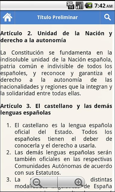 测试。西班牙宪法 Tests. Spanish Constitution截图8