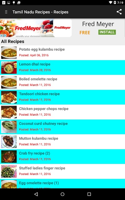 Tamil Nadu Recipes截图2