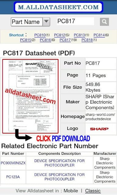 Datasheet截图5