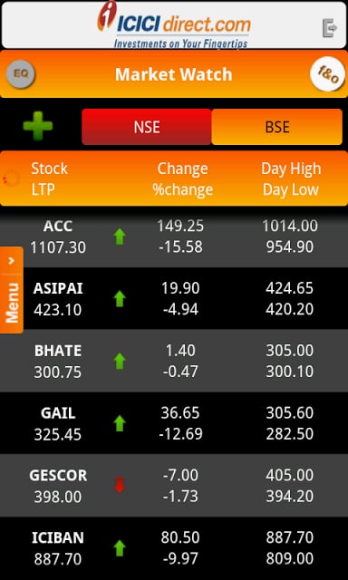 Mobile Trading ICICIdirect.com截图2