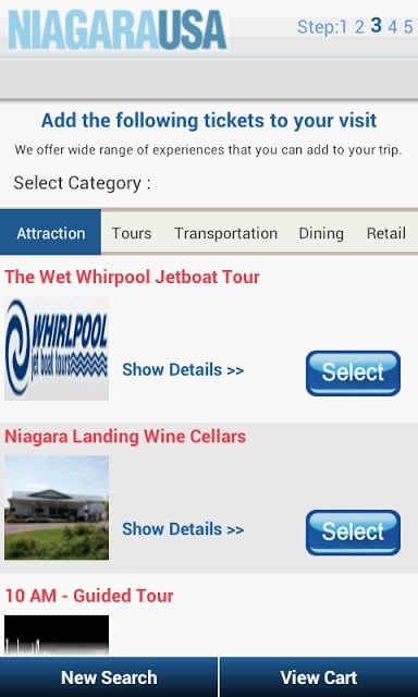 Niagara USA Reservations截图3