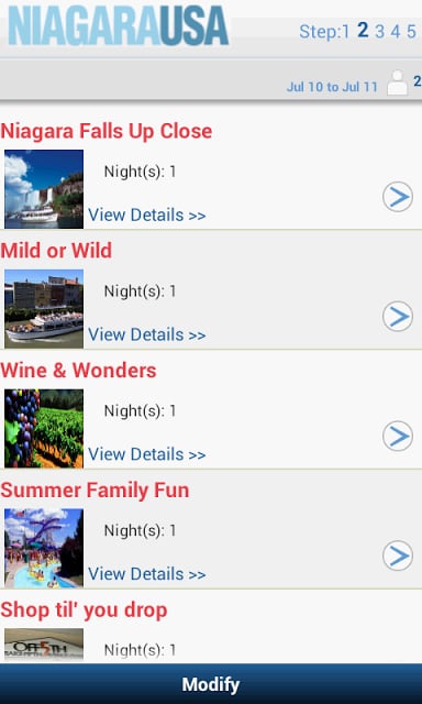 Niagara USA Reservations截图4