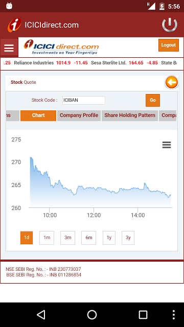 Mobile Trading ICICIdirect.com截图5