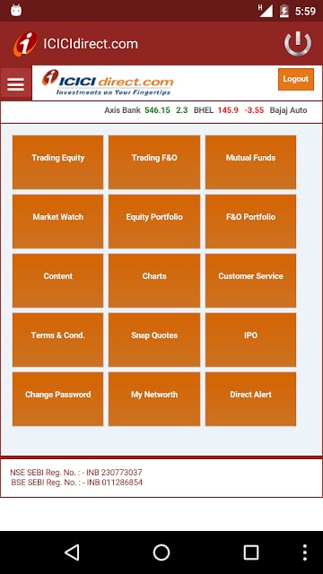 Mobile Trading ICICIdirect.com截图4