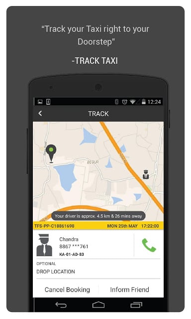 TaxiForSure - book taxis, cabs截图3