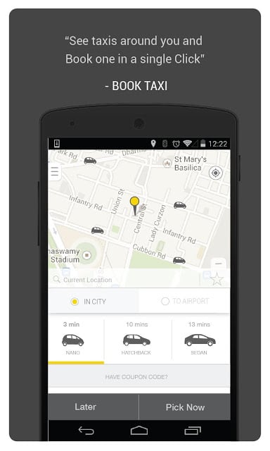 TaxiForSure - book taxis, cabs截图5