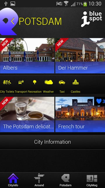 bluespot Potsdam City Guide截图1