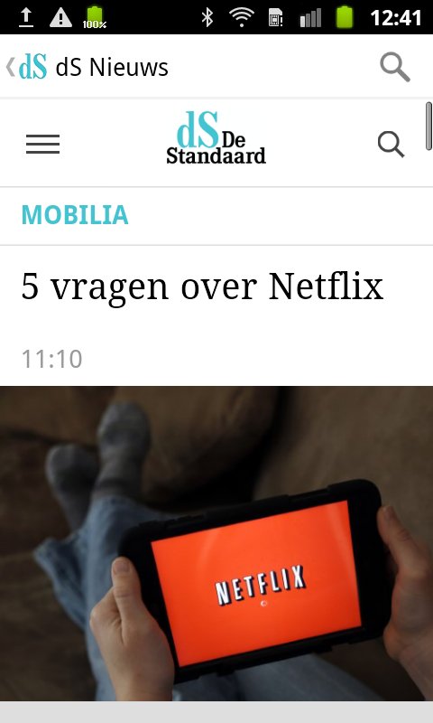 De Standaard Mobile截图5