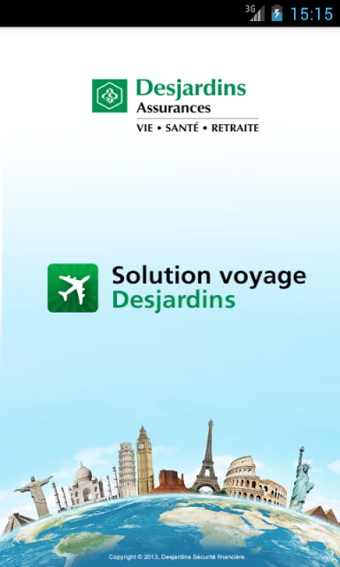 Solution voyage Desjardins截图7