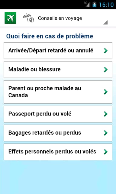 Solution voyage Desjardins截图10