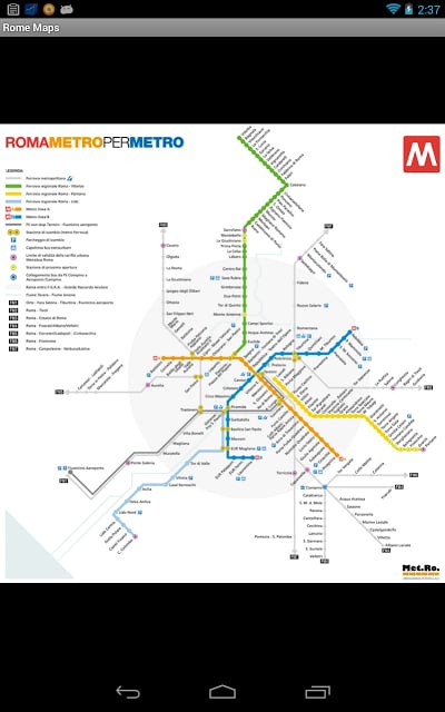 Rome Metromap截图5