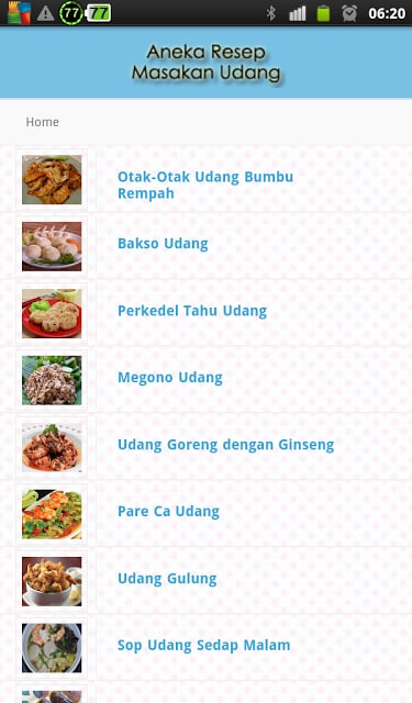 50+ Resep Masakan Udang截图2