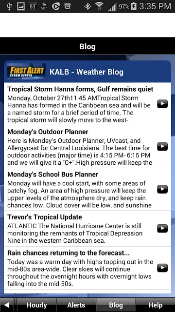 KALB WX截图3