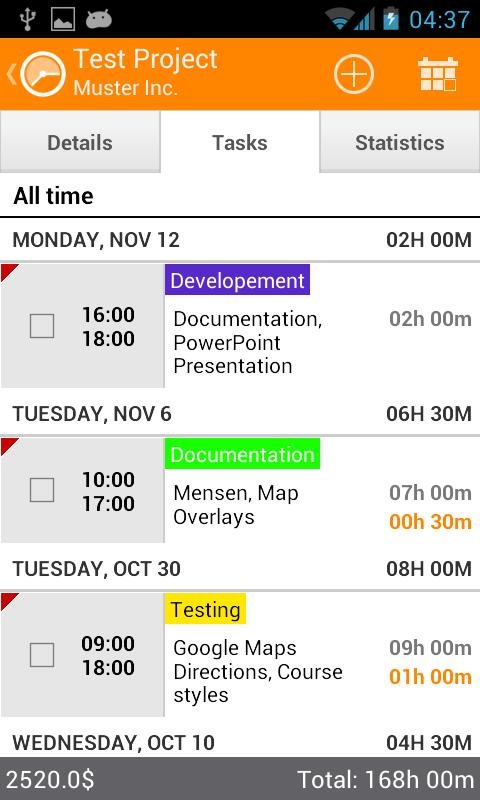 Timesheet - Time Tracker截图10