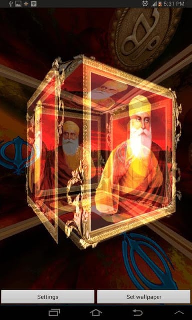 3D Guru Nanak Dev LWP截图3