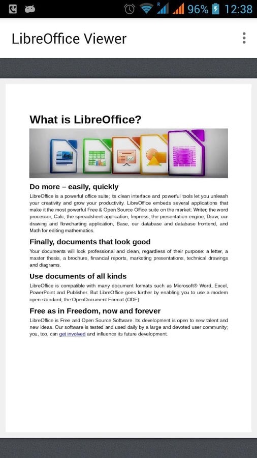 LibreOffice Viewer截图1