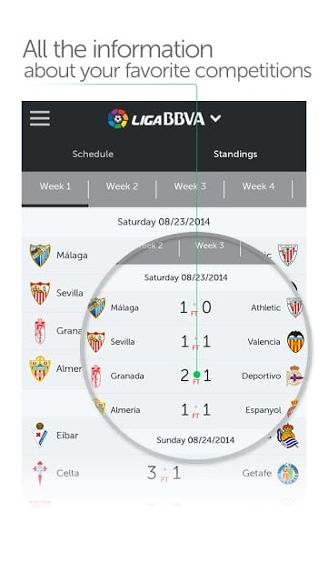 Liga de Fútbol Profesional截图9