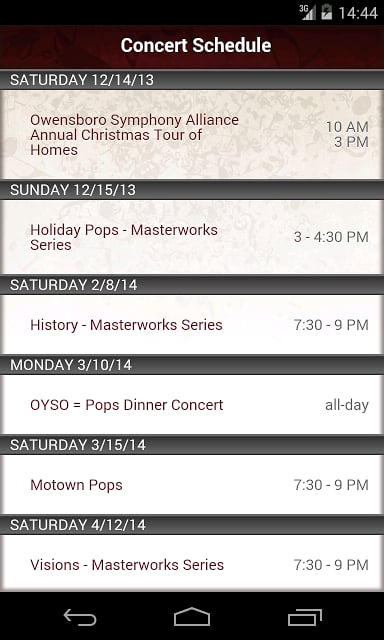 Owensboro Symphony Orchestra截图2