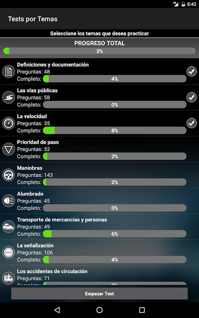 Tests de Conducir DGT (Coche)截图11