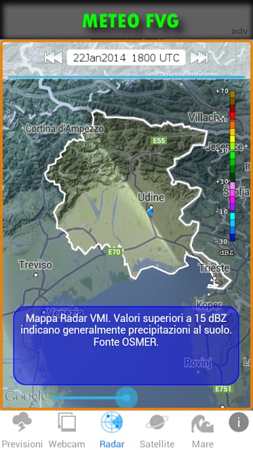 METEO FVG截图4