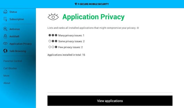 F-Secure Mobile Security截图6