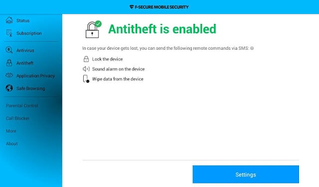 F-Secure Mobile Security截图5