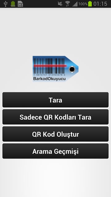 Barkod Okuyucu截图2