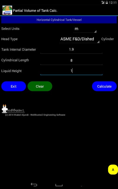 Volume of Tank Calculator Free截图4